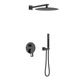 Душевой набор Black&White 9105MB черный матовый