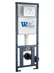 Инсталляция для унитаза WeltWasser Marberg 410 RD CR 10000008207 с кнопкой хром