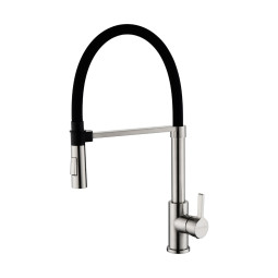 Смеситель для кухни Paulmark Halt Ha214021-BS сталь