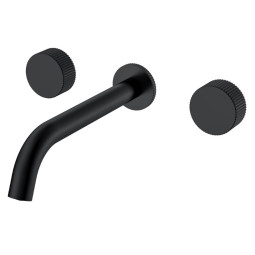 Смеситель для раковины Boheme Stick 152-2-B.3 с ручкой Linea