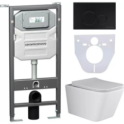 Унитаз с инсталляцией Ceramicanova Metric CN3007_1001B_1000