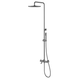 Душевая стойка Lemark Zenith LMF-1626S-BRGMN графит