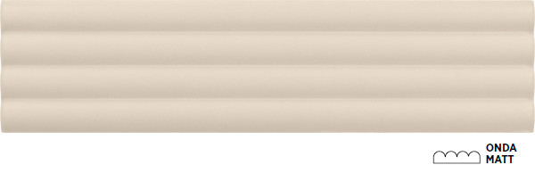 Настенная плитка Equipe Costa Nova 28535 Onda Beige Pale Matt 5x20