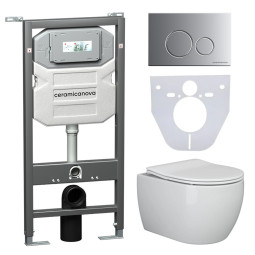 Унитаз с инсталляцией Ceramicanova Play CN3001_1001M_1000