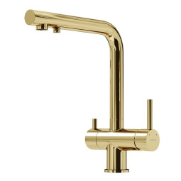 Смеситель для кухни Sancos Foster SC4014ZG полированное золото