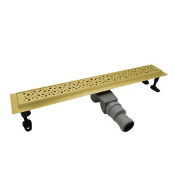 Душевой лоток Cezares Relax RELAX-LD-70-BORO брашированное золото