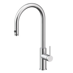 Смеситель для кухни Paulmark Galant Ga213077-BS сталь