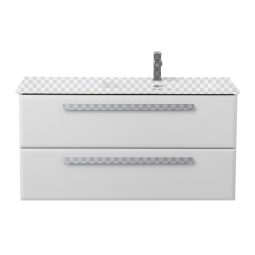 Тумба под раковину Cezares ECO-CER-N-1000-2C-SO-BL-R bianco lucido