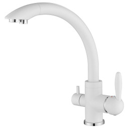 Смеситель для кухни Paulmark Essen Es213001-WH