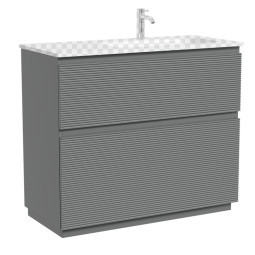 Тумба под раковину Sancos Folk Floor 100 FL100FRES ergraut soft
