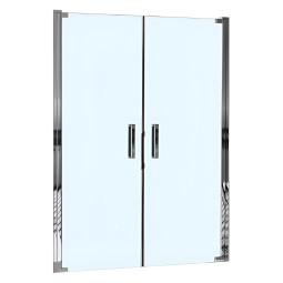 Душевая дверь WeltWasser WW600 185х120 600K2-120
