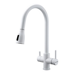 Смеситель для кухни Paulmark Lange La214212-WH