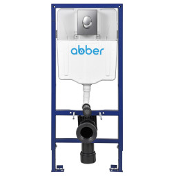 Инсталляция для унитаза Abber AC0108 с кнопкой AC0125