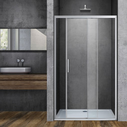 Душевая дверь Vincea Soft VDS-3SO130CL хром, стекло прозрачное