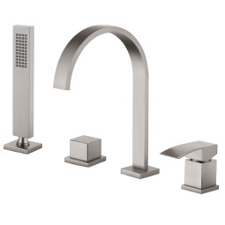 Смеситель для ванны Abber Wasserfall AF8613SP
