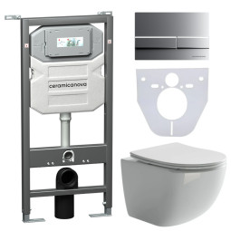 Унитаз с инсталляцией Ceramicanova Forma CN3009_1002M_1000