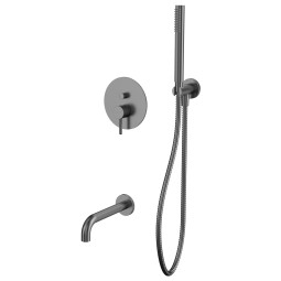 Смеситель для ванны Whitecross Y gunmetal YSET06GM сталь