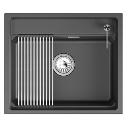 Кухонная мойка Granula Kitchen Space 60х51 KS-6003i шварц