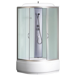 Душевая кабина Loranto Sunway 80х80 CS-6680F матовый хром