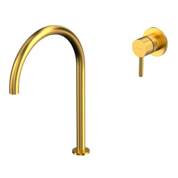 Смеситель для раковины Whitecross Y brushed gold Y1219GLB