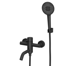 Смеситель для ванны Rush Melos SUS1101-44Black