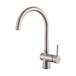 Смеситель для кухни Paulmark Bend Be212066-BS сталь
