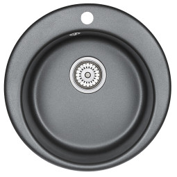 Кухонная мойка Granula GR-4801 47.5х47.5 шварц