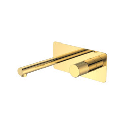 Смеситель для раковины Boheme Stick 125-GG.4 c ручкой Spirale