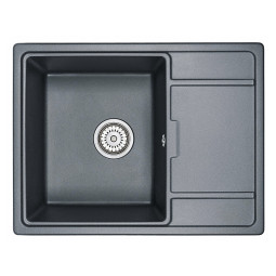 Кухонная мойка Granula GR-6503 65х50 шварц