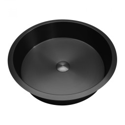 Раковина Abber Wasser Kreis 43,6x43,6 AF2409MB черный матовый