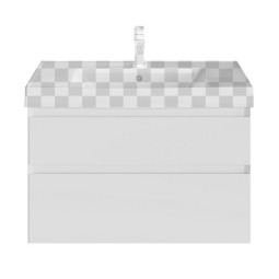 Тумба под раковину Керама Марацци Cubo 80 CUB.80.2\WHT.M