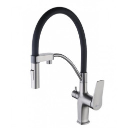 Смеситель для кухни Lemark Bronx LM3761GM