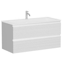 Тумба под раковину Sancos Folk 100 FL100W матовая