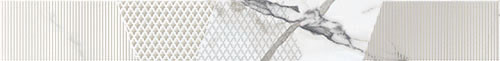 Бордюр Kerlife Arabescato Bianco 63x7,5