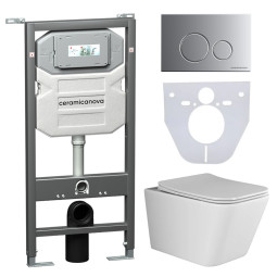 Унитаз с инсталляцией Ceramicanova Metric CN3007_1001M_1000