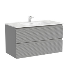 Тумба под раковину Sancos Folk 90 FL90ES ergraut soft