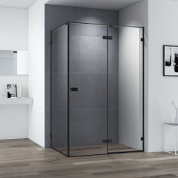 Душевой уголок Cezares BELLAGIO-AH-1-120/100-C-NERO