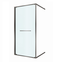 Душевая дверь Cezares Lux 195х100 LUX-B-FS-1-100-C-GM оружейная сталь