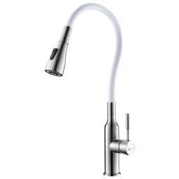 Смеситель для кухни Lemark Expert LM5082S-White