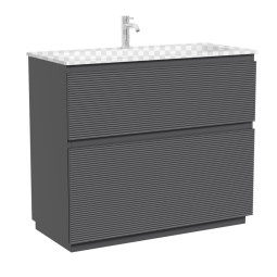 Тумба под раковину Sancos Folk Floor 100 FL100FGS grey soft