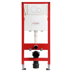 Инсталляция для унитаза Cezares CZR-101-M с кнопкой STYLUS-BTN-BL