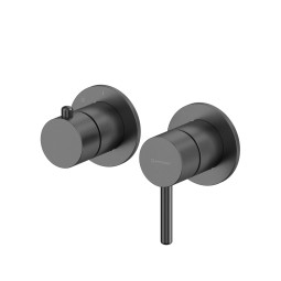 Внешняя часть смесителя для ванны Whitecross Y gunmetal 2-Y1243GM оружейная сталь