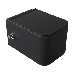 Подвесной унитаз Boheme Mane 970-SET-2-B с функцией биде