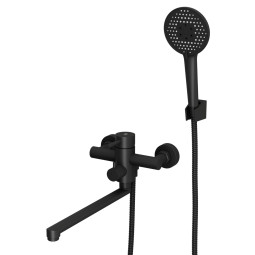 Смеситель для ванны Rush Melos SUS1101-51Black