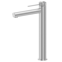 Смеситель для раковины Abber Emotion 316 AF8811BST-L сталь брашированная