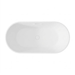 Ванна из литьевого мрамора Cezares Comfort 170х75 CZR-COMFORT-170-75-53-SSB-HND