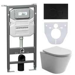 Унитаз с инсталляцией Ceramicanova Balearica CN6000_1001B_1000