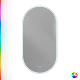 Зеркало для ванной Cezares Ellisse CZR-SPC-ELS-500-950-RGB-TCH