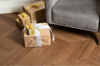 Виниловый ламинат Vinilam Parquet Chevron Плезир I1651102