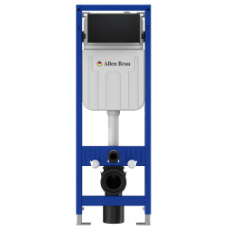 Инсталляция для унитаза Allen Brau Pneumatic Slim 9.11102.20 с кнопкой 9.20008.31